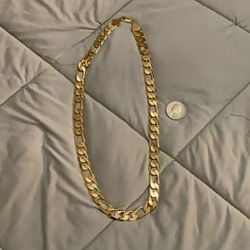 24” Gold Plated Figaro