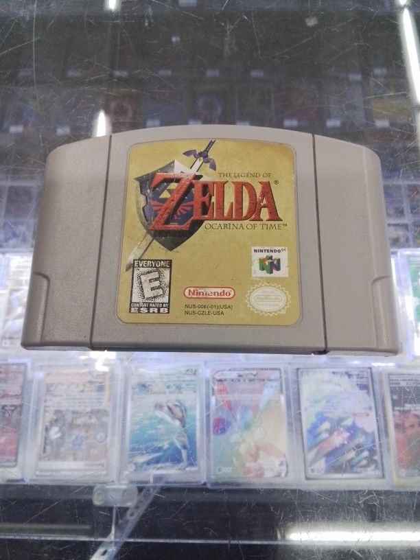 Zelda Ocarina Of Time (N64)
