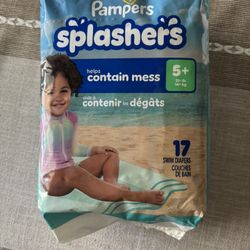 Toddler Swim Diapers  Sz 5+ For $7