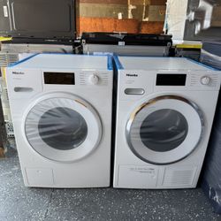 Miele Set Washers and dryer Electric 120v 
