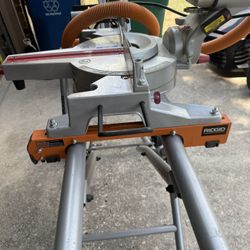 RIDGID 12-inch Dual Bevel Sliding Compound Miter Saw