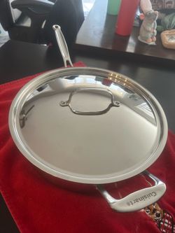 Cuisinart 5.5 Quart Stainless Steel Sauté Pan w/ Lid