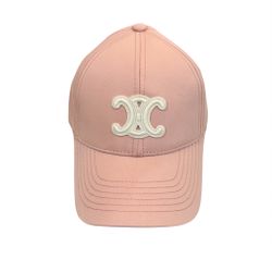 Celine Triomphe Baseball Cap In Cottton