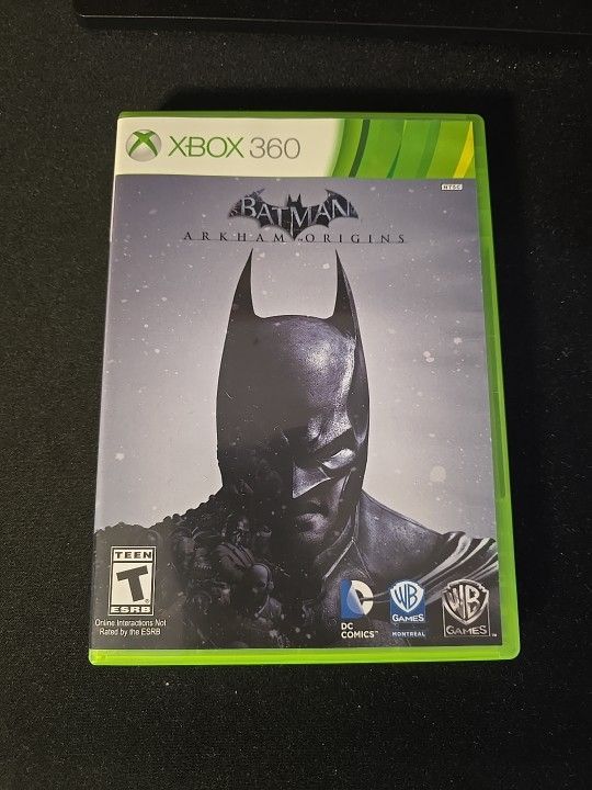 Batman Arkham Origins For Xbox 360 CIB