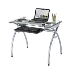 Computer Glass Desk 