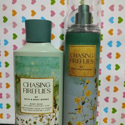 Bath & Body Works Chasing Fireflies Set $16 