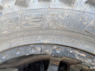 Rims and tires 35s r20 used