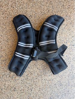 Weighted vest multiple weights