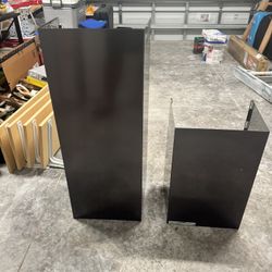 Bespoke Smart Wall Mount Hood Extension Kit in Black Stainless Steel - 6000 Series (36”&22”)