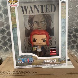 Funko Pop! One Piece Shanks Wanted Poster (shared) 