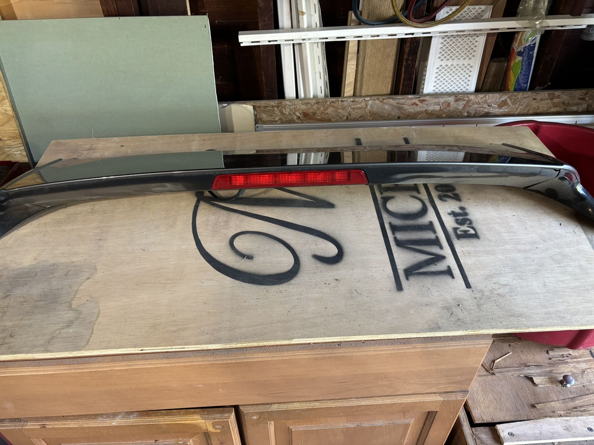 Nissan Rogue Rear Spoiler