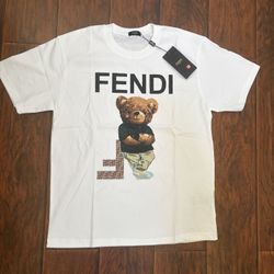New White Men T-shirt Bear