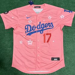 Shonai Ohtani Los Angeles Dodgers Pink Jersey
