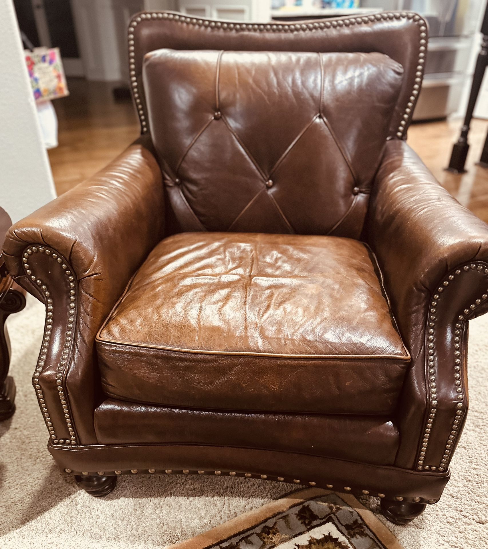 Leather Sofa Set