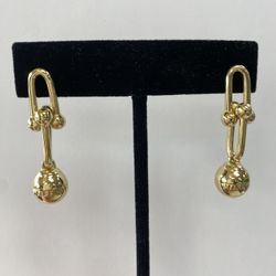 18K Dangle Earring 