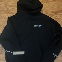 Essentials Hoodie Black Size Small