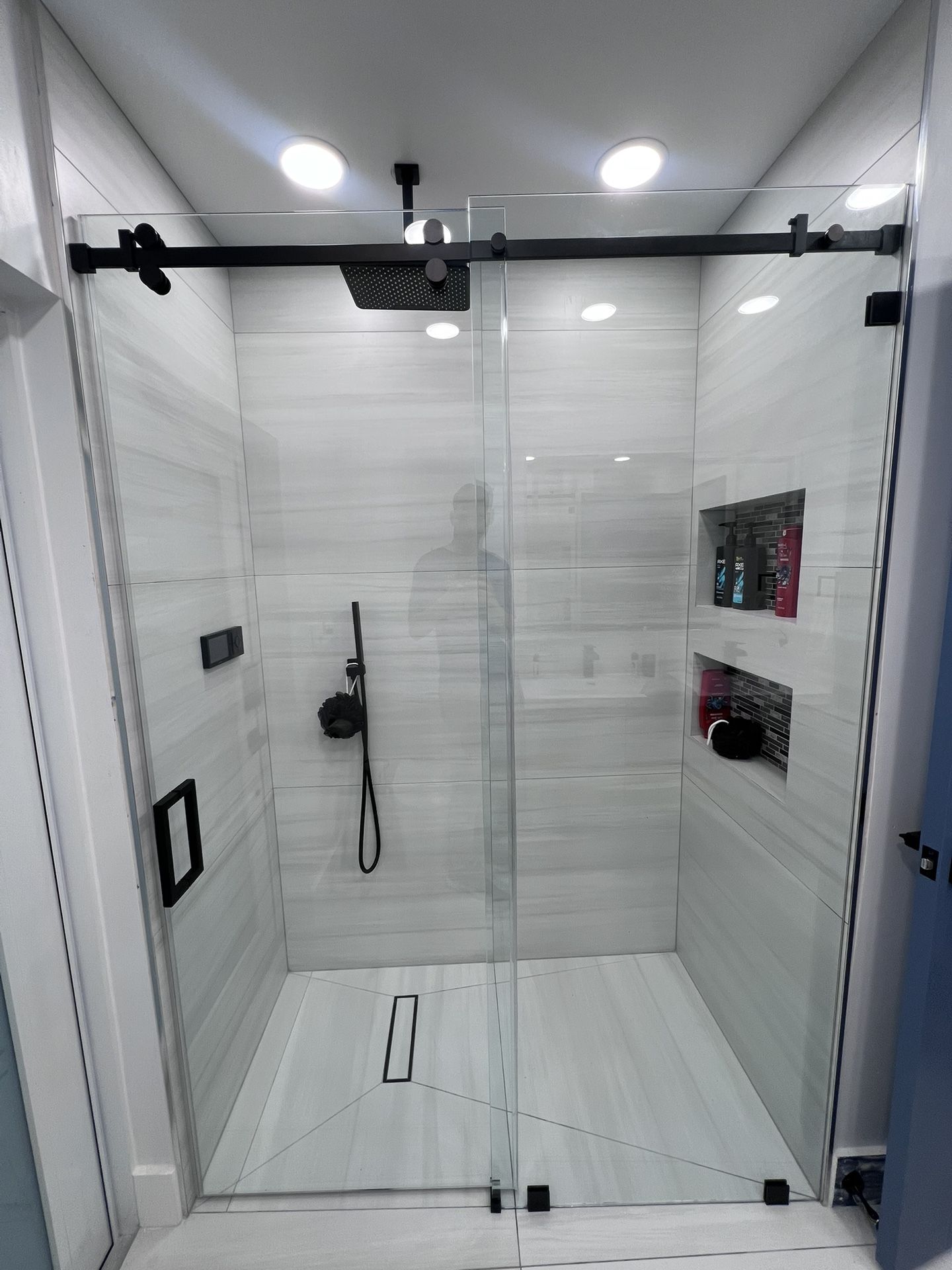 Frameless Shower Door Safety Tempered Glass 60 X 80