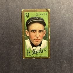 1911 T205 Gold Border #15 Beals Becker. Piedmont Back. Negotiable 