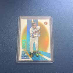 Chipper Jones 2004 Topps Pristine Gold Refractor