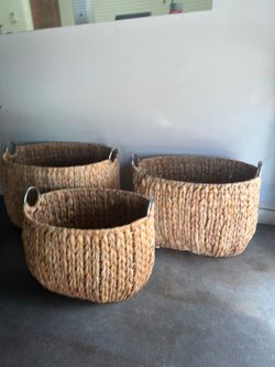 Set of 3 Baskets