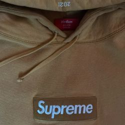 Light Mustard Supreme Hoodie 