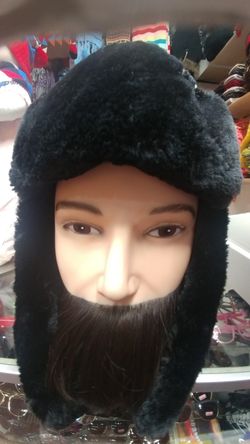 Gorro hombre con peluche