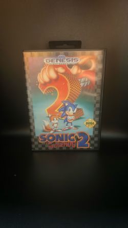 SEGA GENESIS SONIC 2 THE HEDGEHOG
