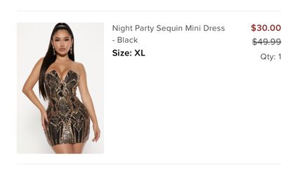 Fashion Nova Dress