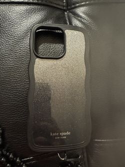 Black/Glitter iPhone 15 Pro Max  MAGSAFE iPhone Case 