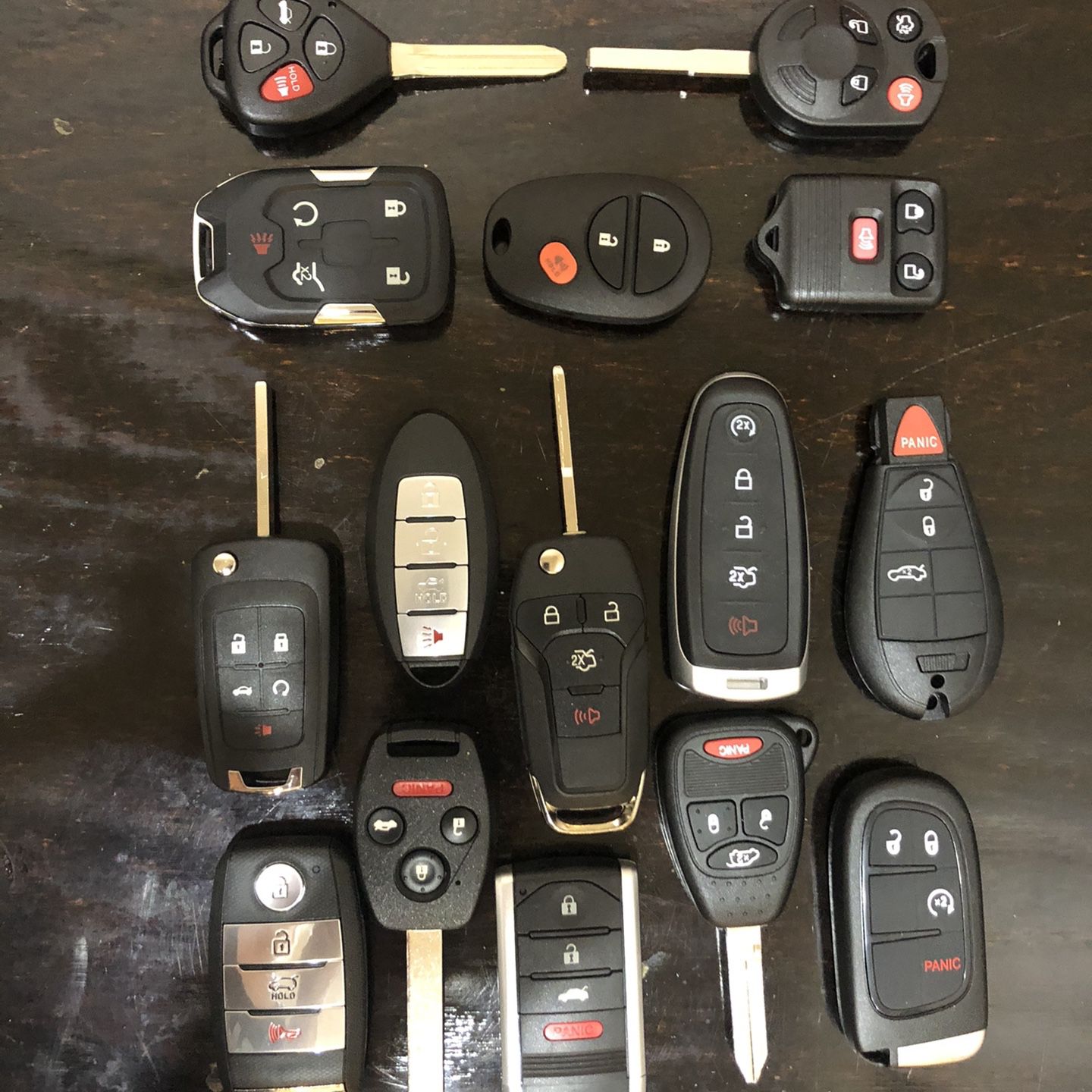 Car remotes And key Fobs 