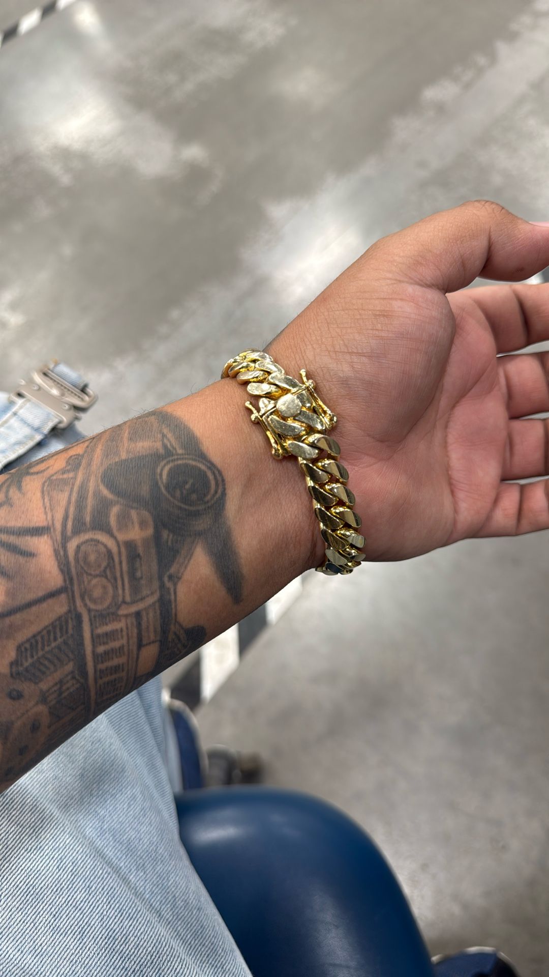 12.3mm Cuban Link Bracelet