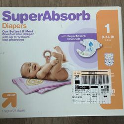 SuperAbsorb Diapers 