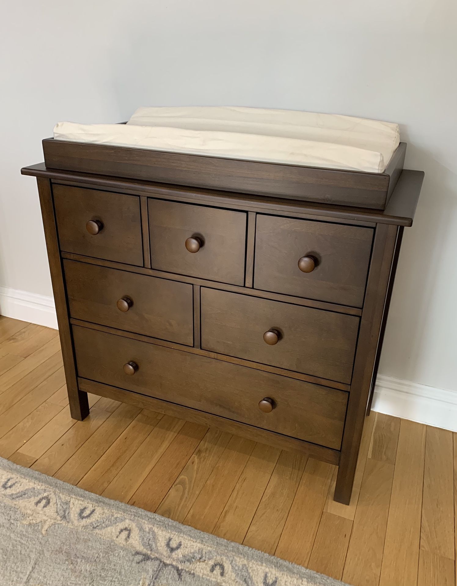Pottery Barn Kendall Nursery Dresser & Topper