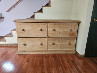 Extra large antique Belgian Pine Dresser
