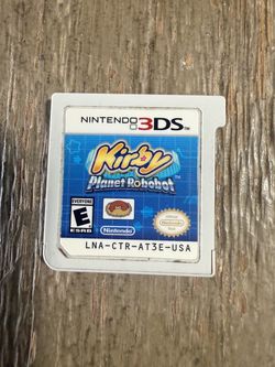 Kirby Planet Robobot Nintendo 3DS Game Cartridge