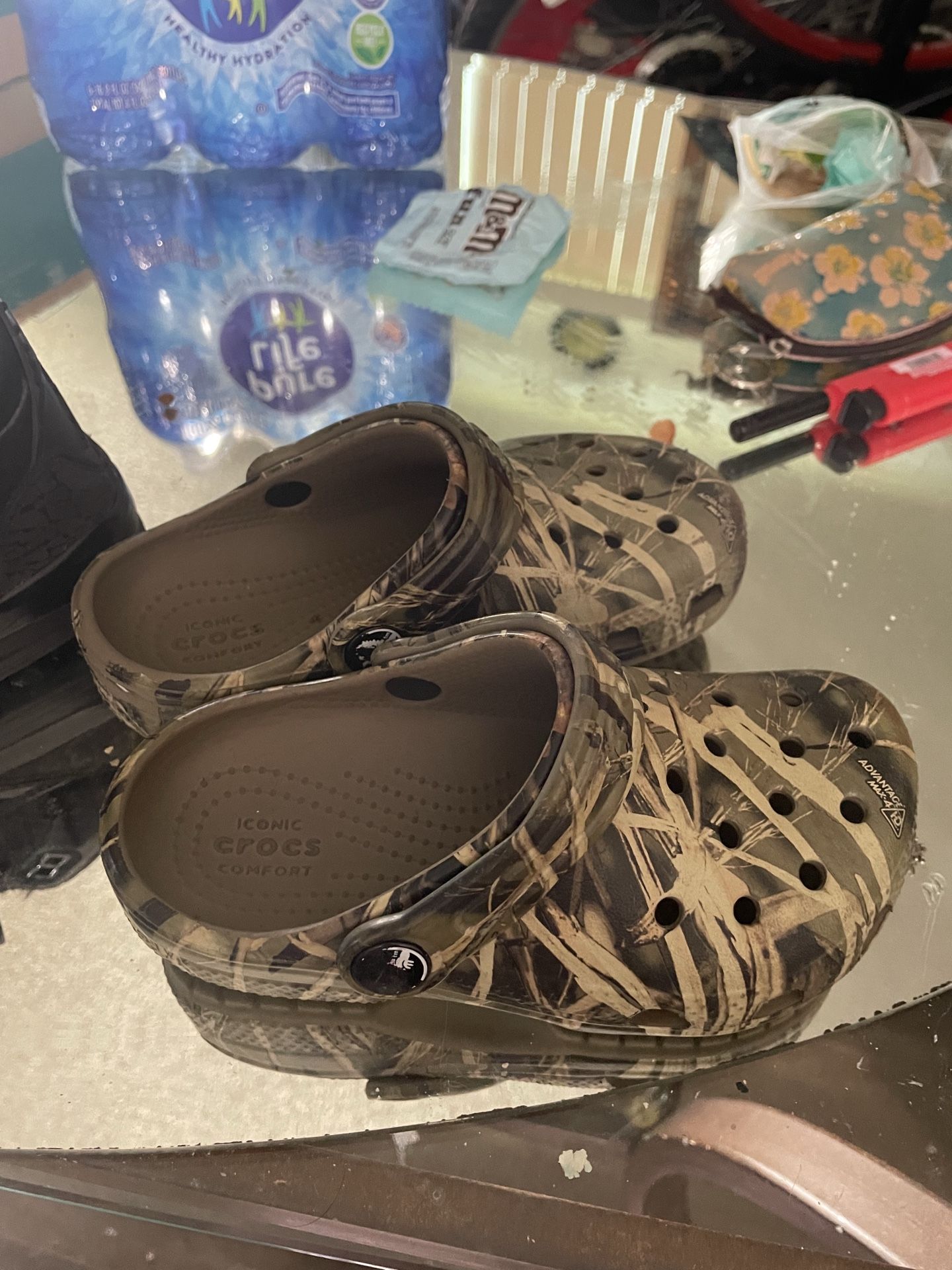 Boys Army Crocs