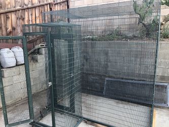 Large cage aviary for small birds