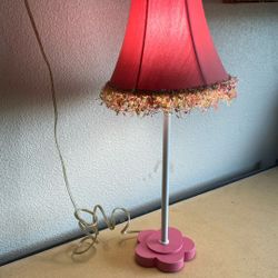 Cute pink lamp