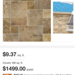  MSI

Porcini Pattern Tumbled Travertine Paver Kits (120 Pieces/160 sq. ft./Pallet)

