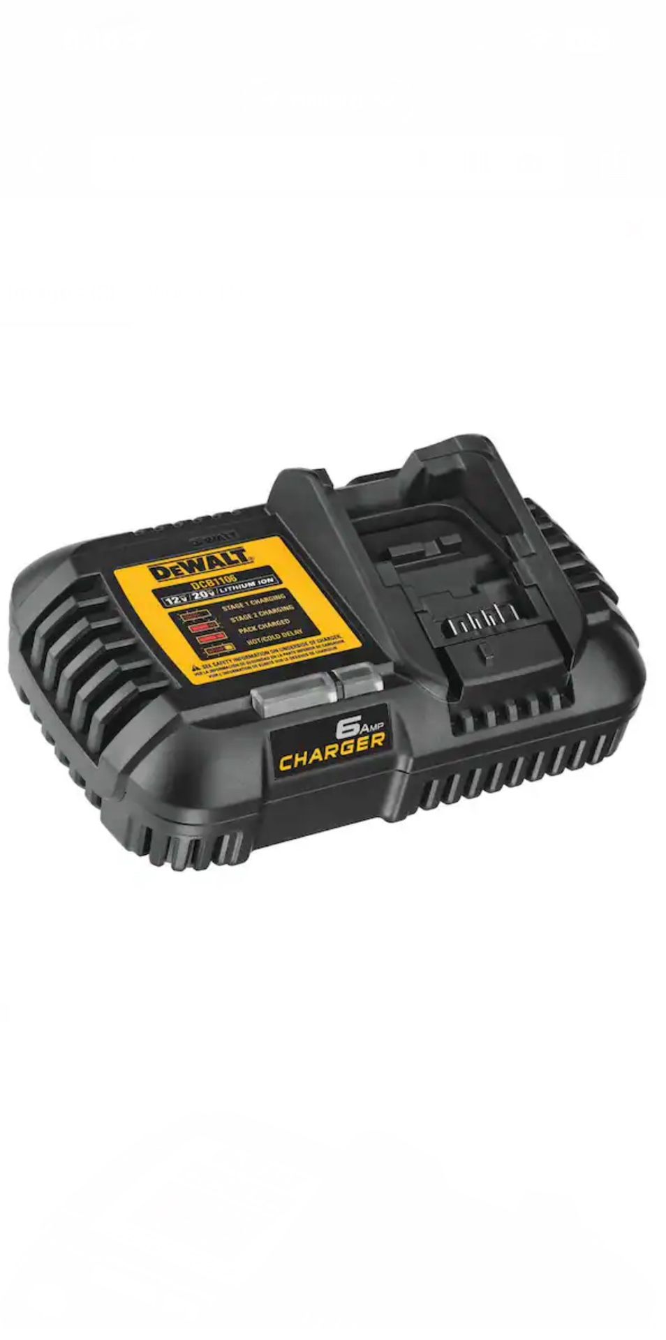 New DEWALT 6 Amp Battery Fast Charger $50 FIRM