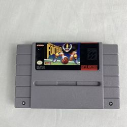 Super Play Action Football (Super Nintendo Entertainment System, 1992)