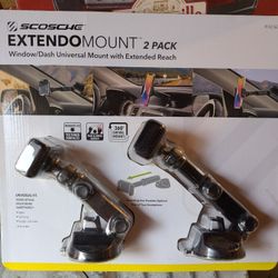 Extendomount 2 Pack Smart Phone Car Dash mount