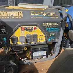 Champion Dual Fuel Generator 