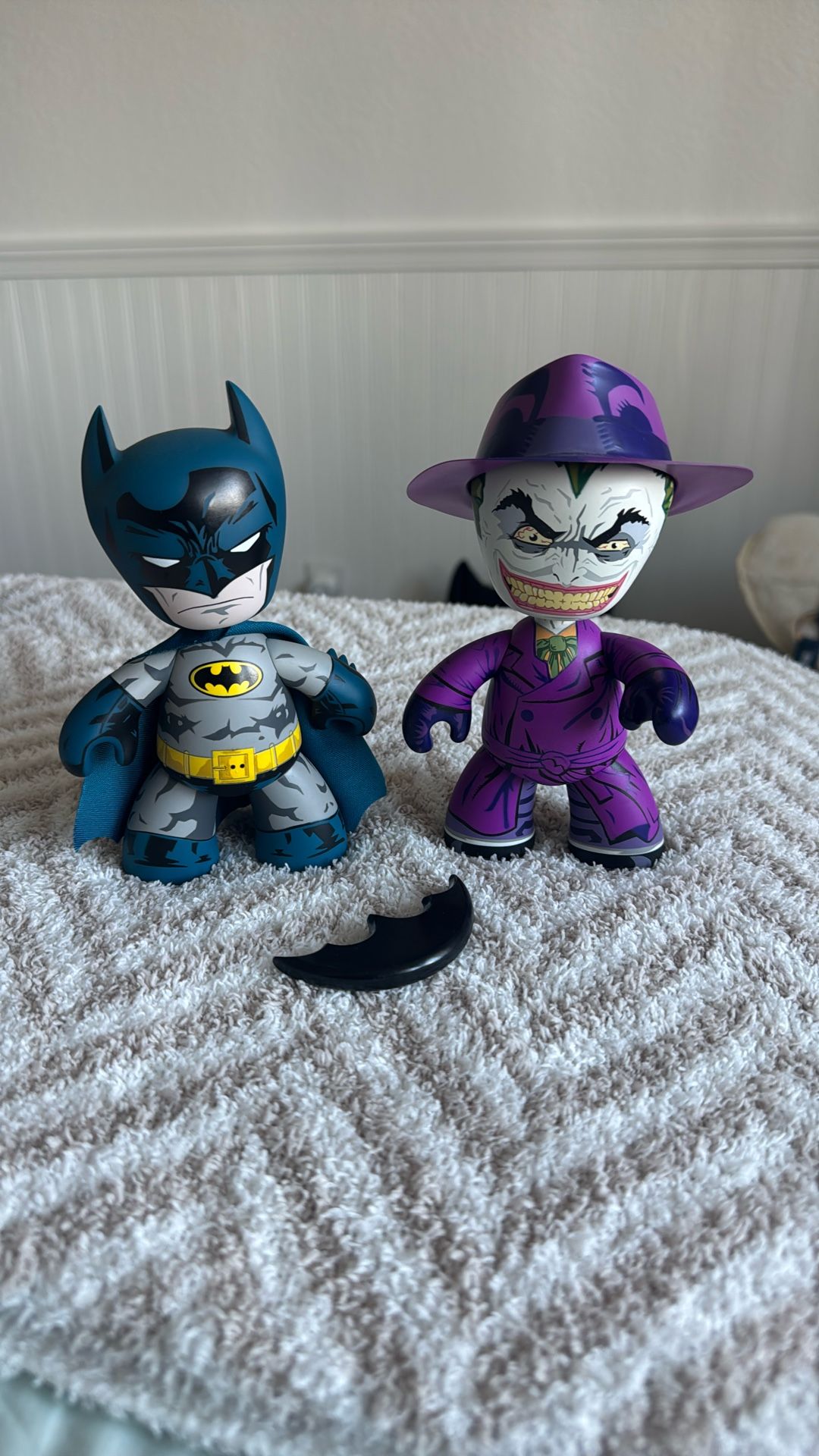 2010 comic con, special edition, Batman and Joker figure figures