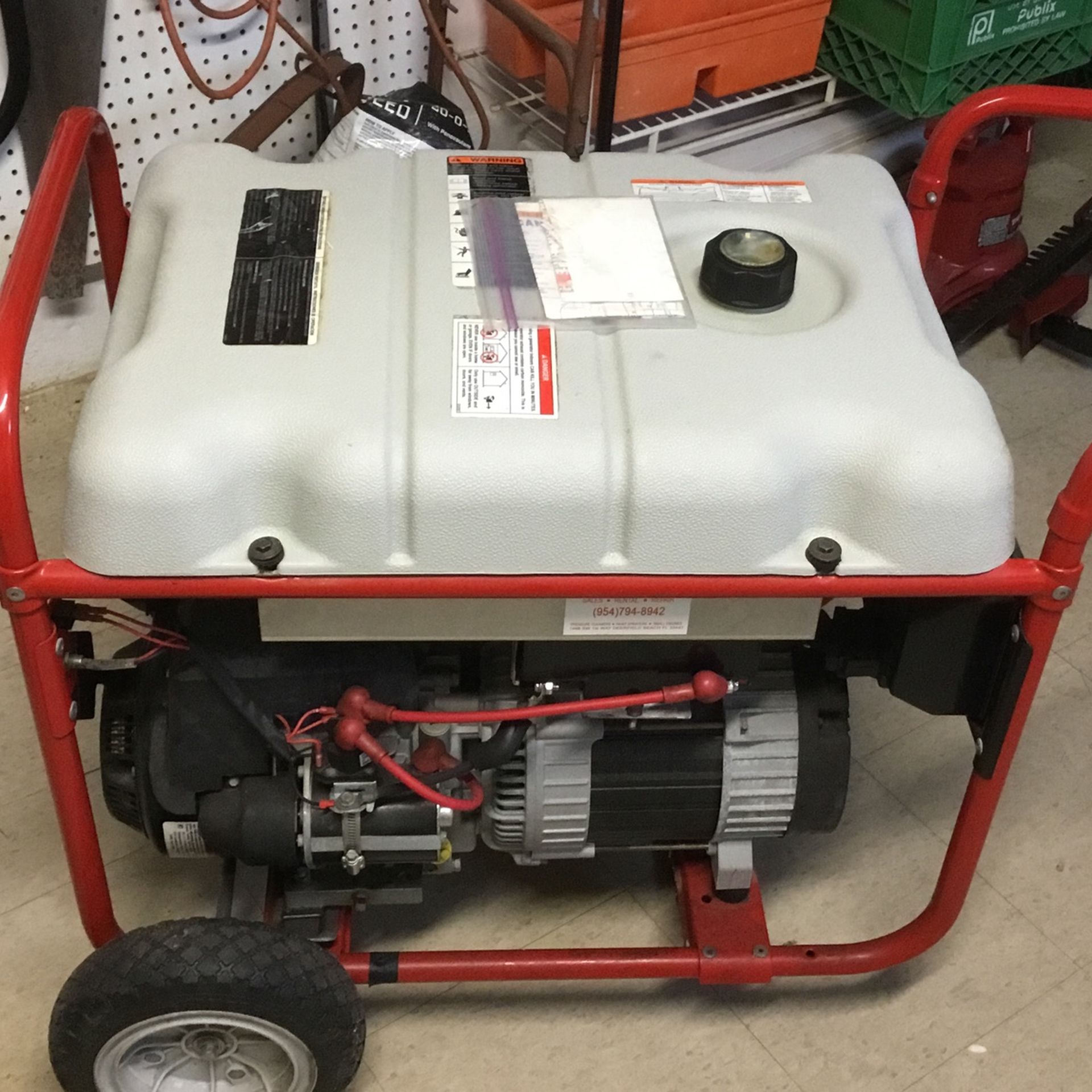 Troy-Bilt 6200W Generator-Electric Start- Excellent Condition / Price Drop