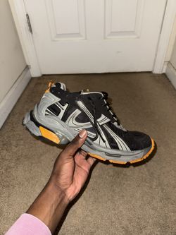 Balenciaga Runner Black Fluo Orange Size 10 $350‼️
