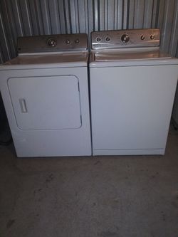 HD washer and Gas dryer works Great! Free delivery and hookup!