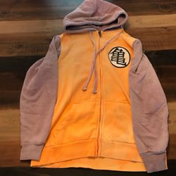 2015 Dragon Ball Z hoodie custom bleached