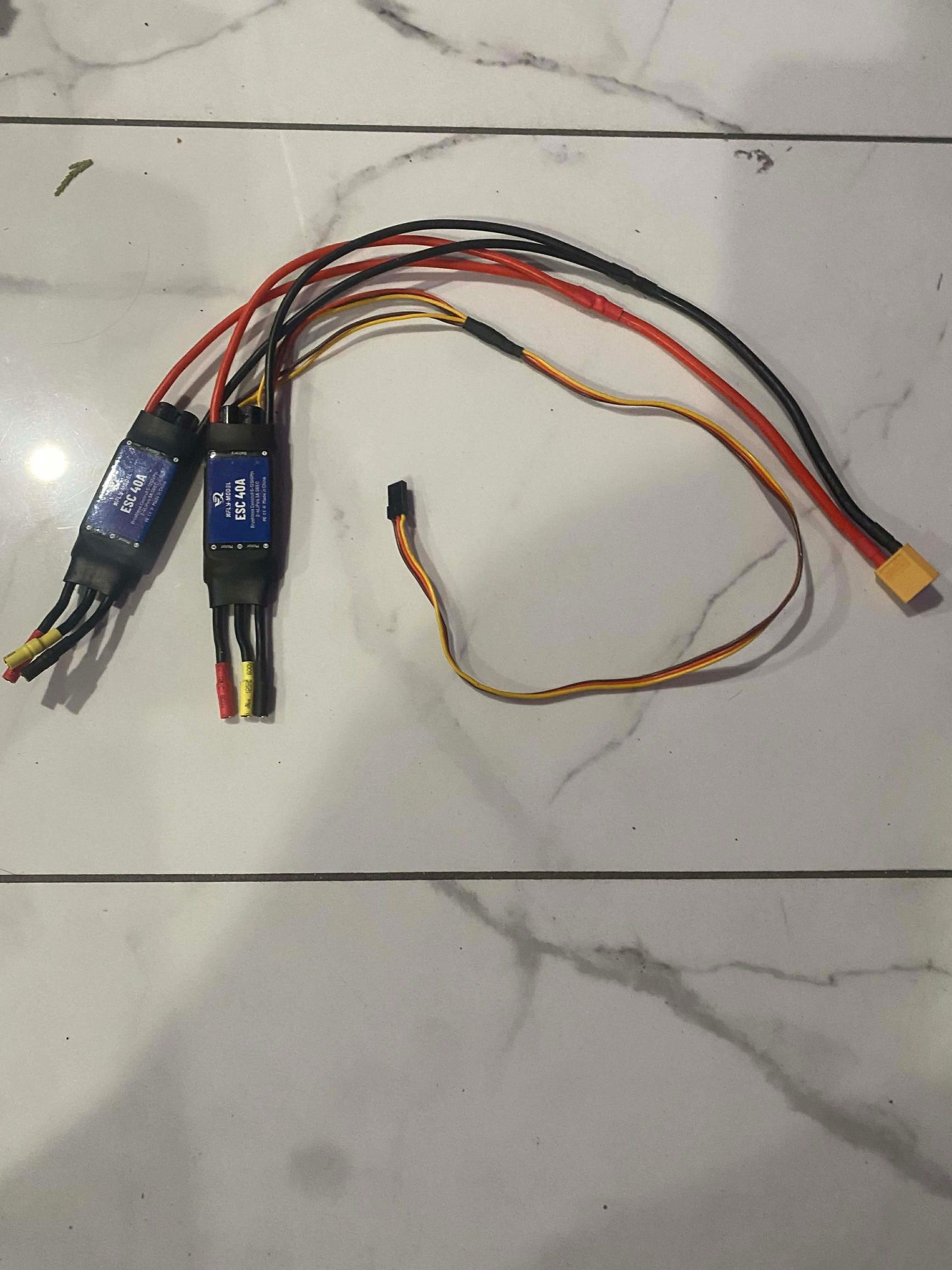 Xfly-Model Twin 20A Brushless ESC w/ XT-60 Plug