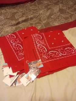 11 Red Bandanas
